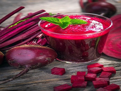 FRESH BEETROOT JUICE WITH   GINGER 